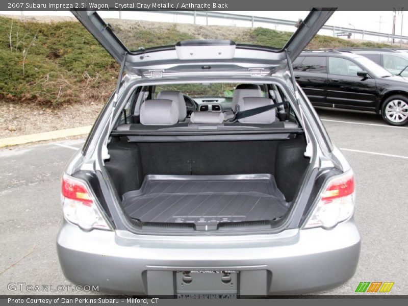 Crystal Gray Metallic / Anthracite Black 2007 Subaru Impreza 2.5i Wagon