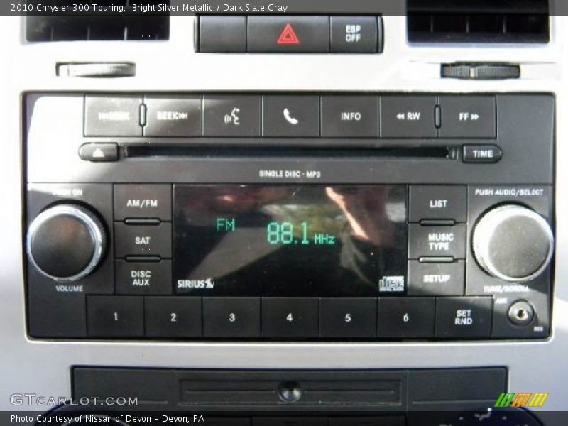 Audio System of 2010 300 Touring