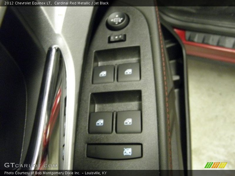 Cardinal Red Metallic / Jet Black 2012 Chevrolet Equinox LT
