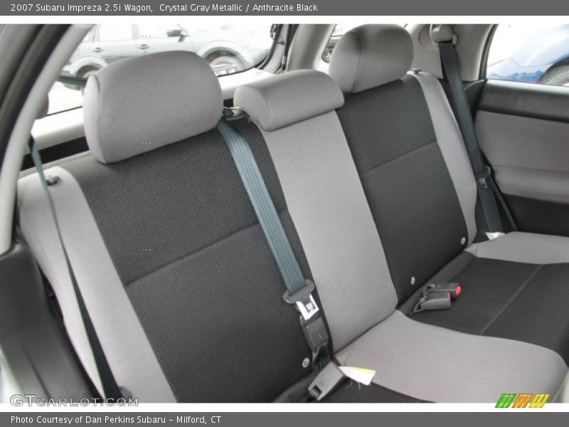 Crystal Gray Metallic / Anthracite Black 2007 Subaru Impreza 2.5i Wagon