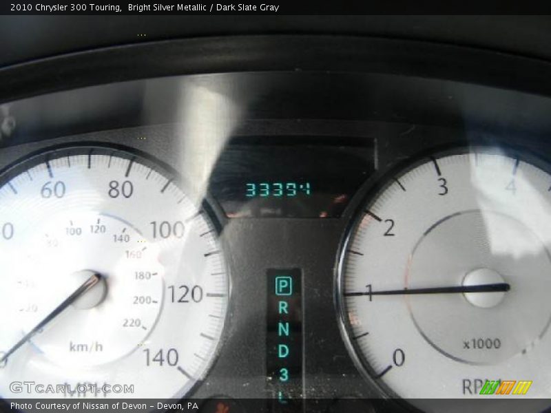 Bright Silver Metallic / Dark Slate Gray 2010 Chrysler 300 Touring