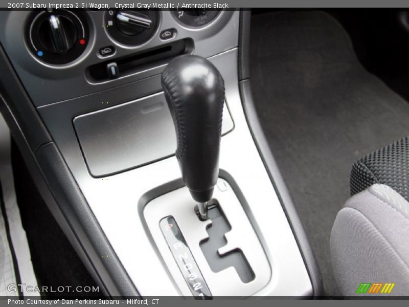 Crystal Gray Metallic / Anthracite Black 2007 Subaru Impreza 2.5i Wagon