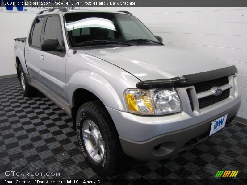 Silver Frost Metallic / Dark Graphite 2001 Ford Explorer Sport Trac 4x4