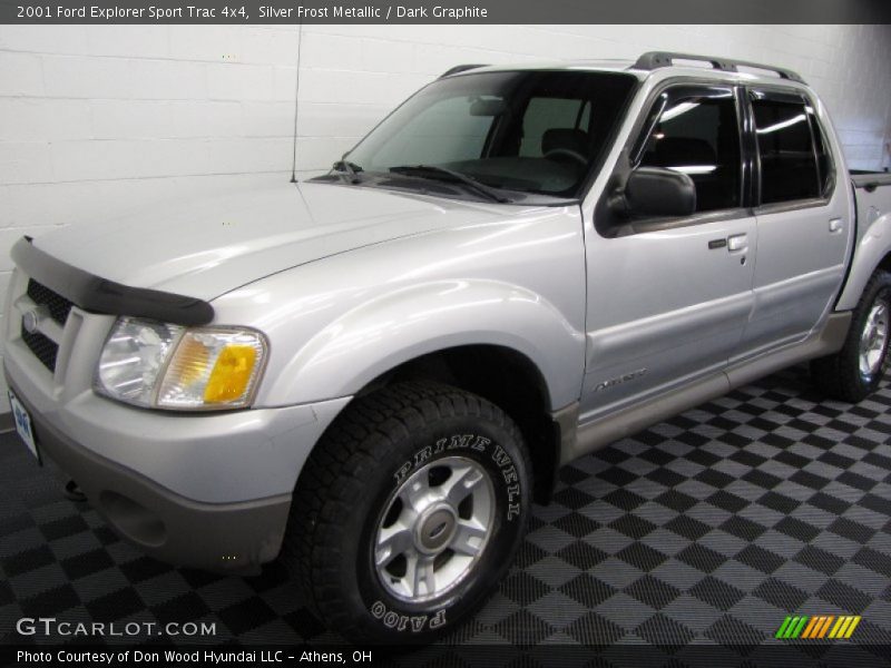Silver Frost Metallic / Dark Graphite 2001 Ford Explorer Sport Trac 4x4