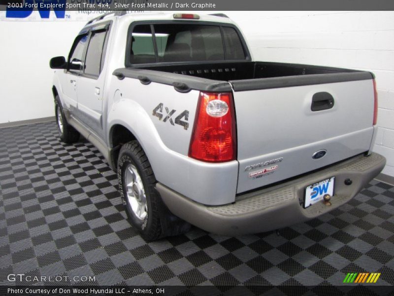 Silver Frost Metallic / Dark Graphite 2001 Ford Explorer Sport Trac 4x4