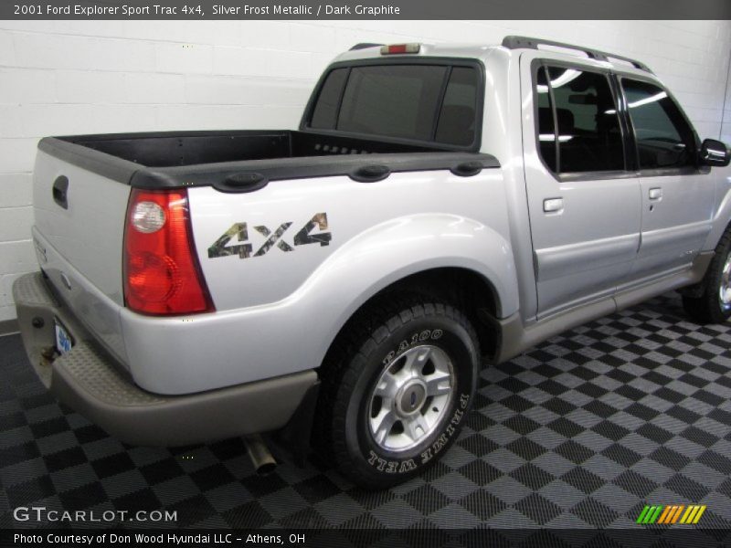 Silver Frost Metallic / Dark Graphite 2001 Ford Explorer Sport Trac 4x4