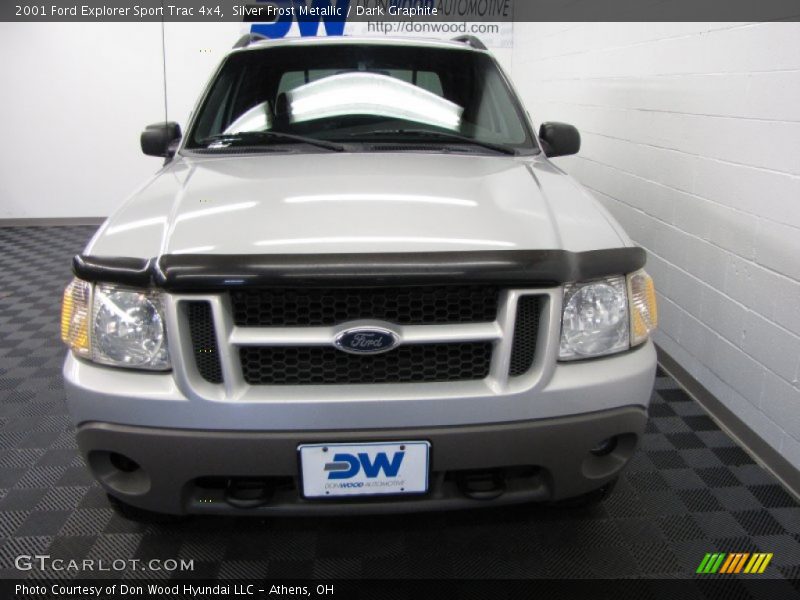 Silver Frost Metallic / Dark Graphite 2001 Ford Explorer Sport Trac 4x4