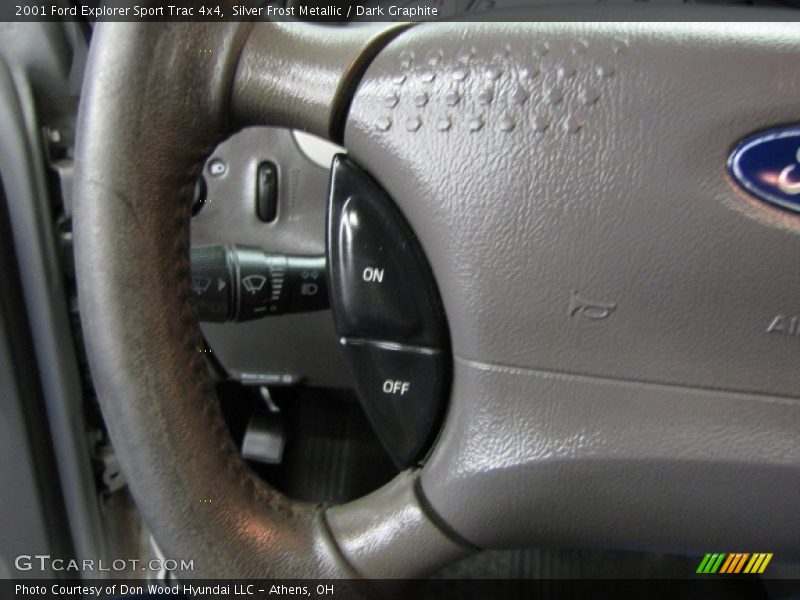 Silver Frost Metallic / Dark Graphite 2001 Ford Explorer Sport Trac 4x4