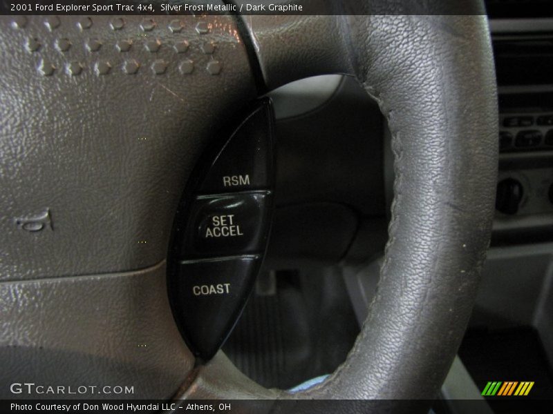 Silver Frost Metallic / Dark Graphite 2001 Ford Explorer Sport Trac 4x4