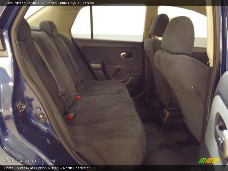 Blue Onyx / Charcoal 2009 Nissan Versa 1.8 S Sedan