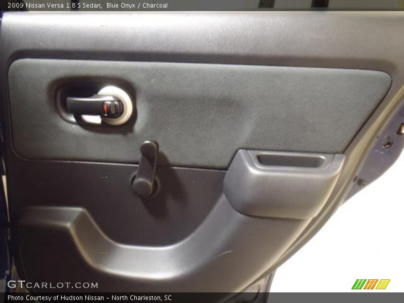 Blue Onyx / Charcoal 2009 Nissan Versa 1.8 S Sedan