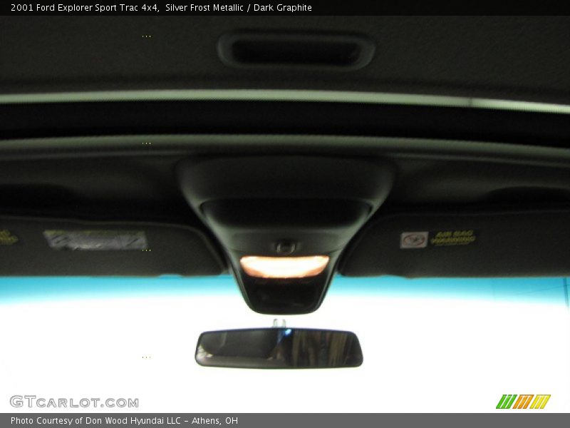 Silver Frost Metallic / Dark Graphite 2001 Ford Explorer Sport Trac 4x4