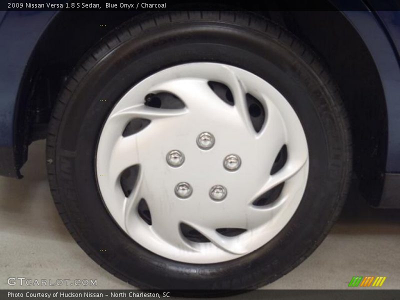Blue Onyx / Charcoal 2009 Nissan Versa 1.8 S Sedan