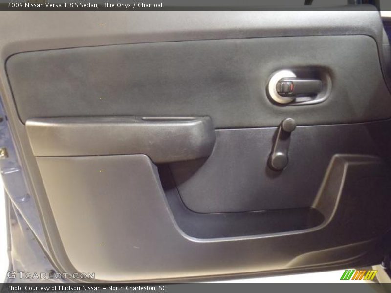 Blue Onyx / Charcoal 2009 Nissan Versa 1.8 S Sedan
