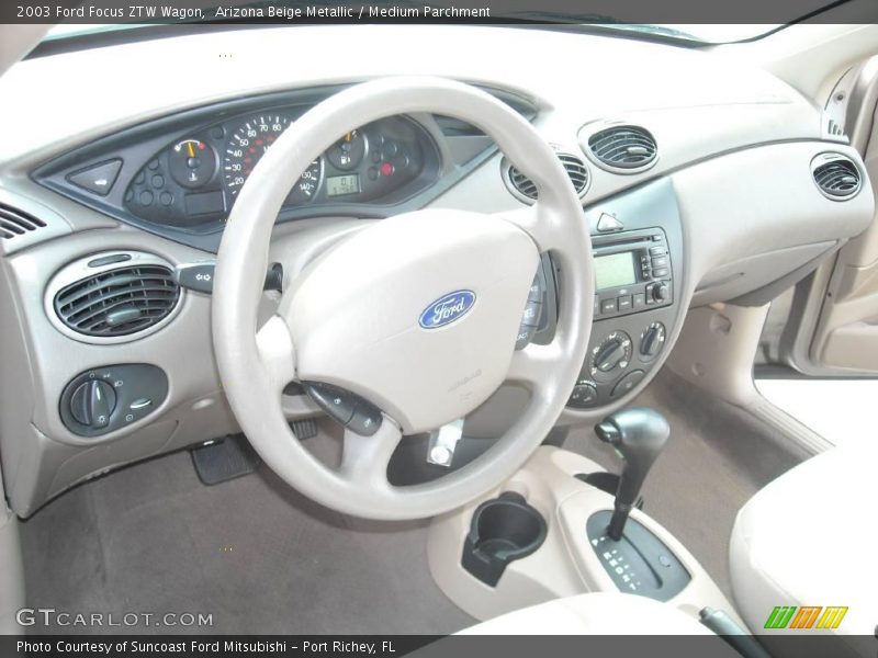 Arizona Beige Metallic / Medium Parchment 2003 Ford Focus ZTW Wagon