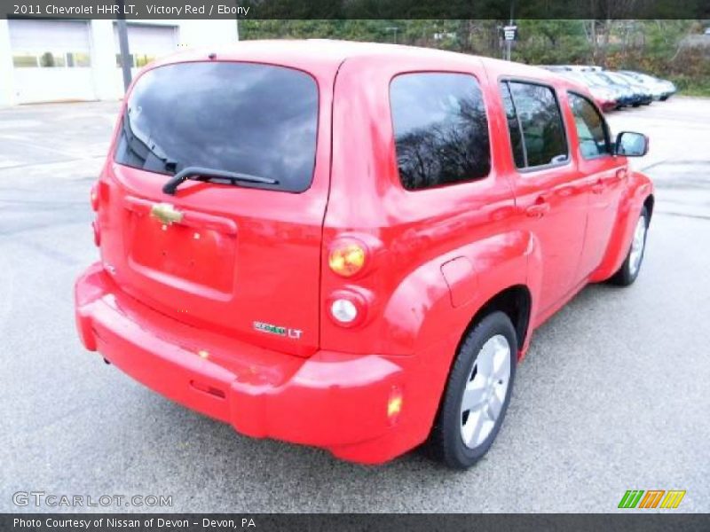 Victory Red / Ebony 2011 Chevrolet HHR LT