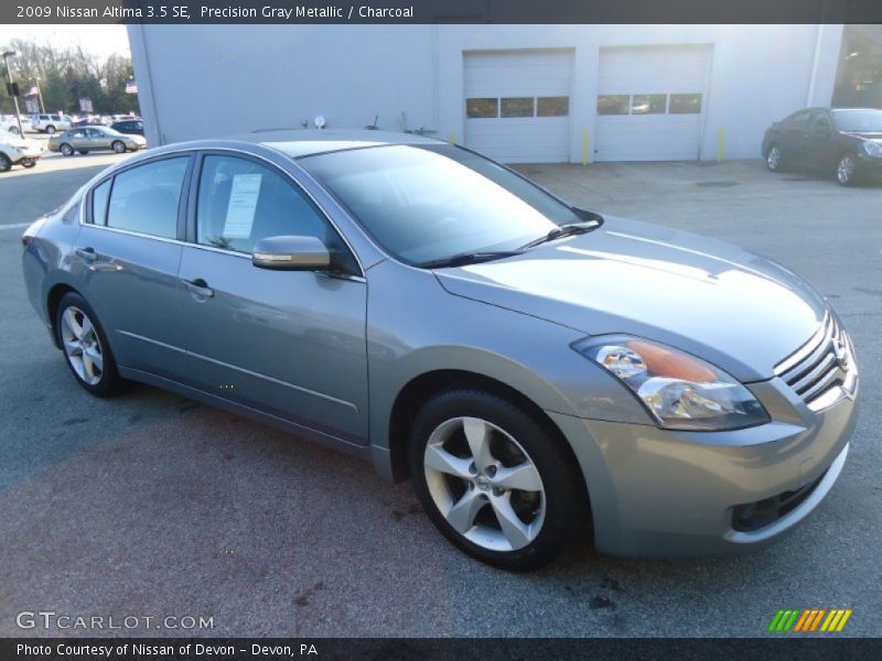 Precision Gray Metallic / Charcoal 2009 Nissan Altima 3.5 SE