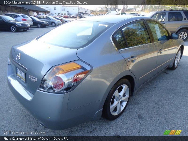 Precision Gray Metallic / Charcoal 2009 Nissan Altima 3.5 SE