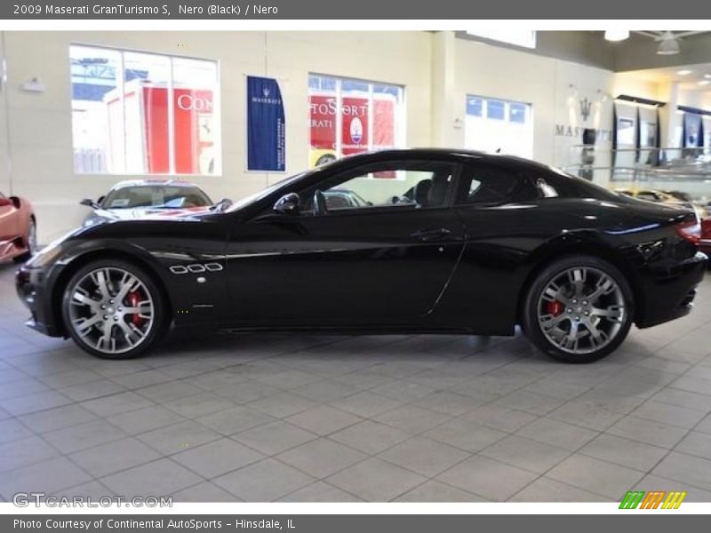 Nero (Black) / Nero 2009 Maserati GranTurismo S