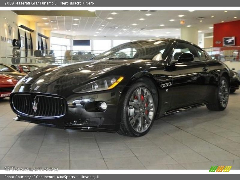 Nero (Black) / Nero 2009 Maserati GranTurismo S