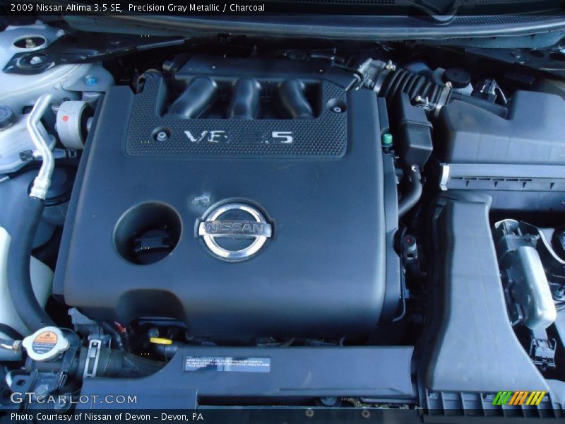 Precision Gray Metallic / Charcoal 2009 Nissan Altima 3.5 SE