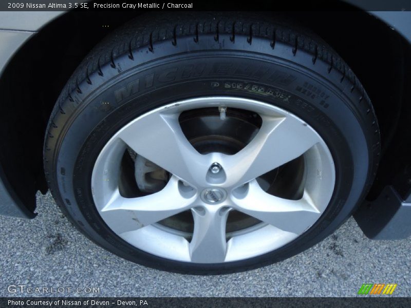 Precision Gray Metallic / Charcoal 2009 Nissan Altima 3.5 SE