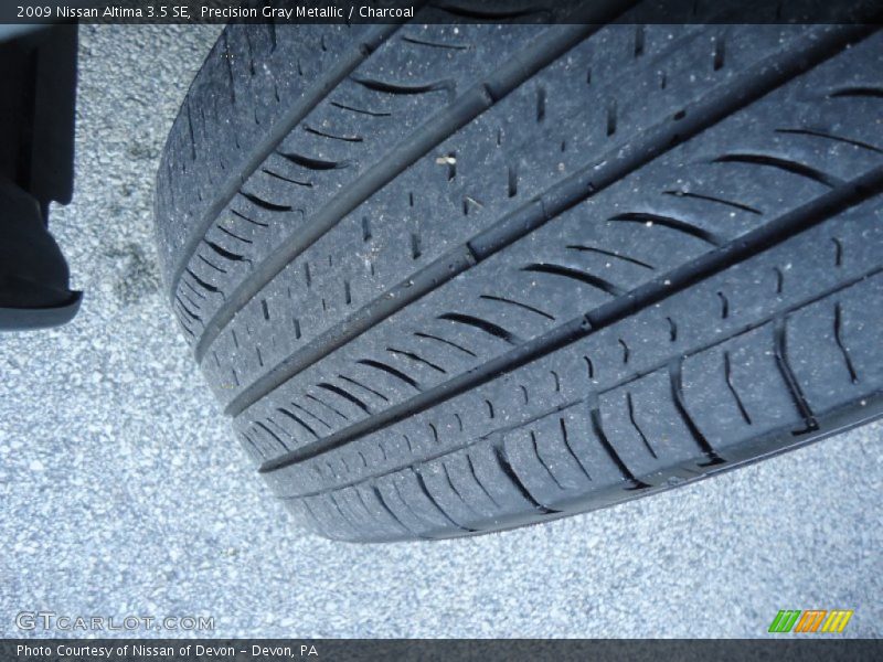 Precision Gray Metallic / Charcoal 2009 Nissan Altima 3.5 SE