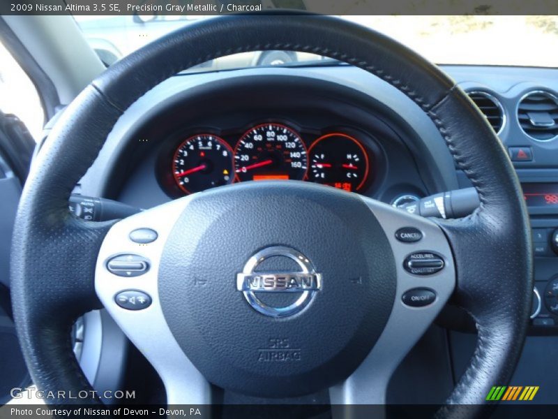 Precision Gray Metallic / Charcoal 2009 Nissan Altima 3.5 SE