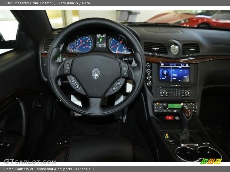 Nero (Black) / Nero 2009 Maserati GranTurismo S