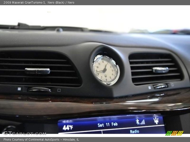 Nero (Black) / Nero 2009 Maserati GranTurismo S