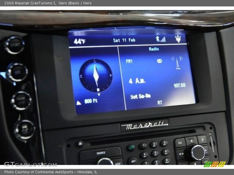 Nero (Black) / Nero 2009 Maserati GranTurismo S
