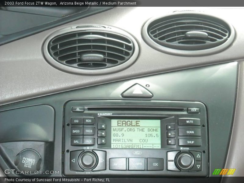 Arizona Beige Metallic / Medium Parchment 2003 Ford Focus ZTW Wagon