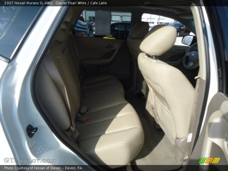 Glacier Pearl White / Cafe Latte 2007 Nissan Murano SL AWD