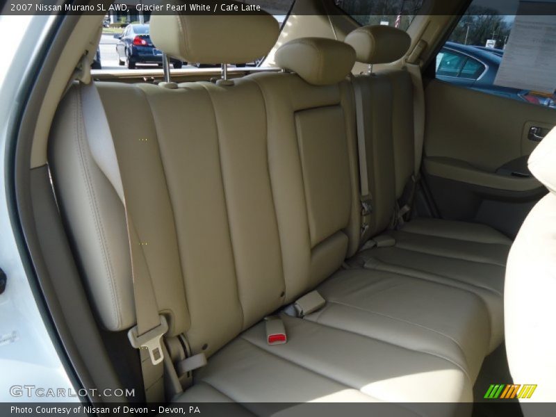 Glacier Pearl White / Cafe Latte 2007 Nissan Murano SL AWD