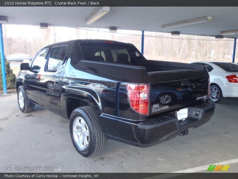 Crystal Black Pearl / Black 2010 Honda Ridgeline RTS