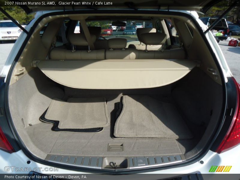Glacier Pearl White / Cafe Latte 2007 Nissan Murano SL AWD