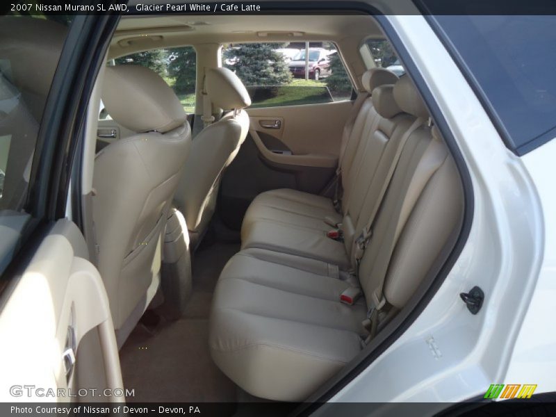 Glacier Pearl White / Cafe Latte 2007 Nissan Murano SL AWD