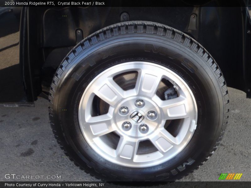 Crystal Black Pearl / Black 2010 Honda Ridgeline RTS