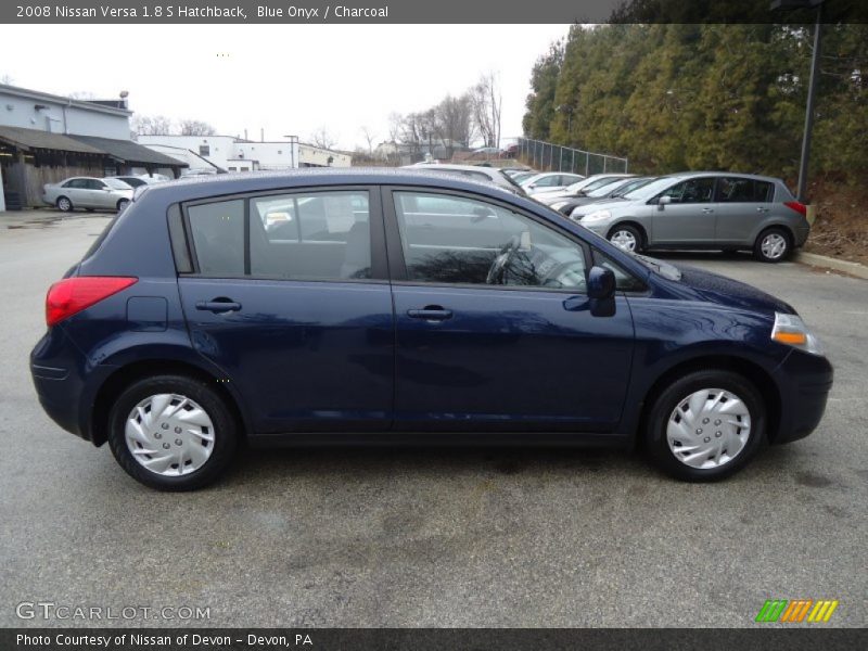 Blue Onyx / Charcoal 2008 Nissan Versa 1.8 S Hatchback