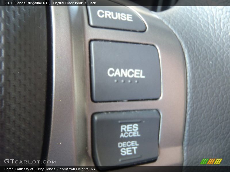 Crystal Black Pearl / Black 2010 Honda Ridgeline RTS
