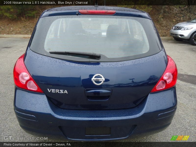 Blue Onyx / Charcoal 2008 Nissan Versa 1.8 S Hatchback