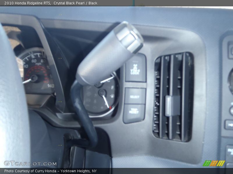 Crystal Black Pearl / Black 2010 Honda Ridgeline RTS