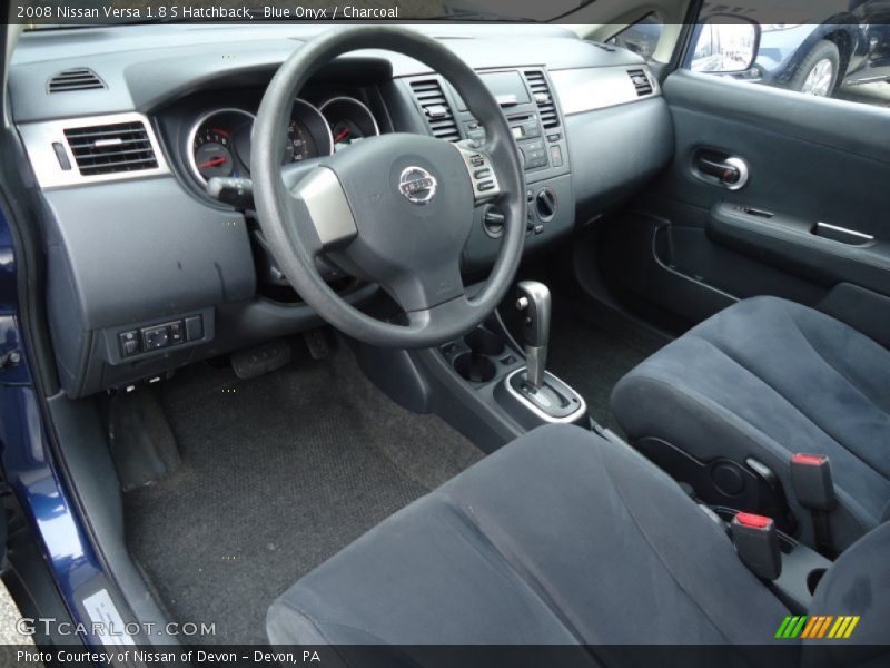 Blue Onyx / Charcoal 2008 Nissan Versa 1.8 S Hatchback
