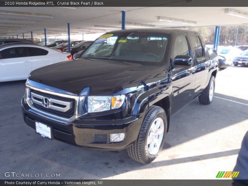 Crystal Black Pearl / Black 2010 Honda Ridgeline RTS