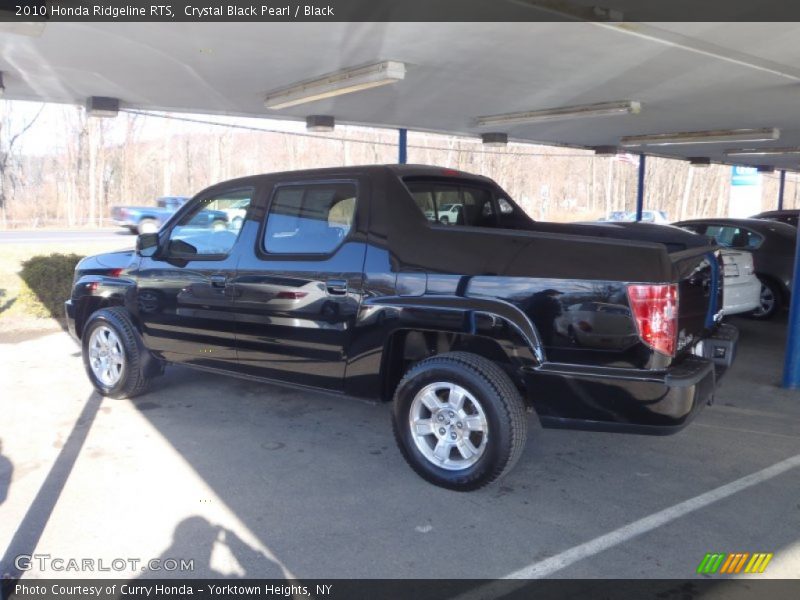 Crystal Black Pearl / Black 2010 Honda Ridgeline RTS