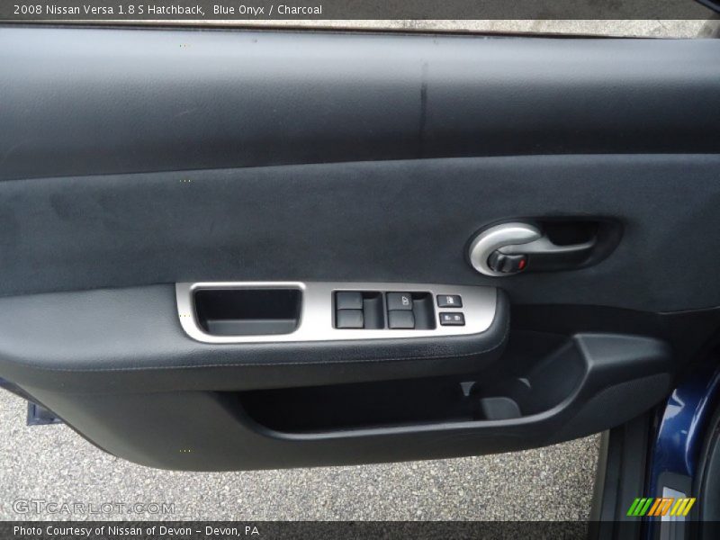 Blue Onyx / Charcoal 2008 Nissan Versa 1.8 S Hatchback