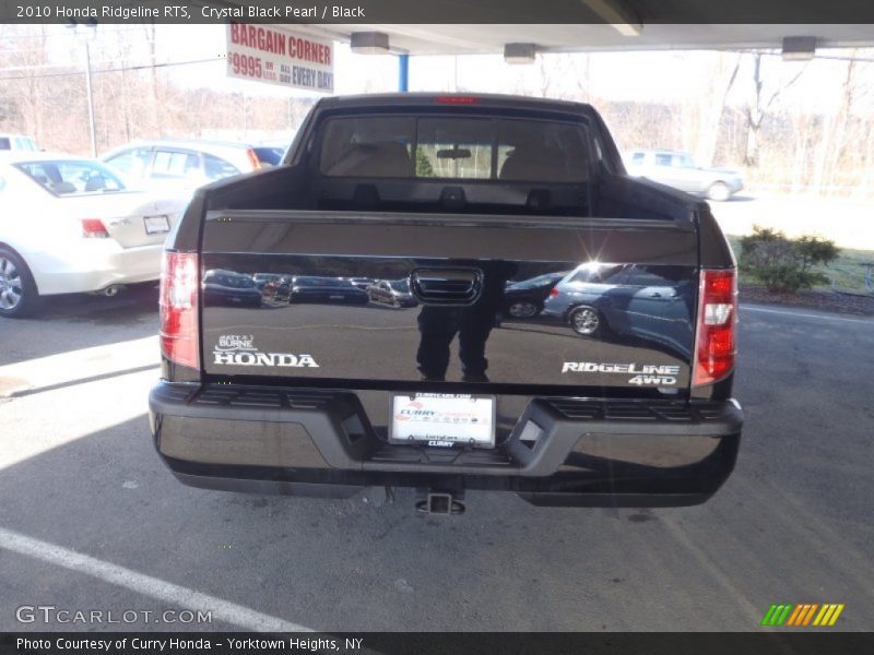 Crystal Black Pearl / Black 2010 Honda Ridgeline RTS