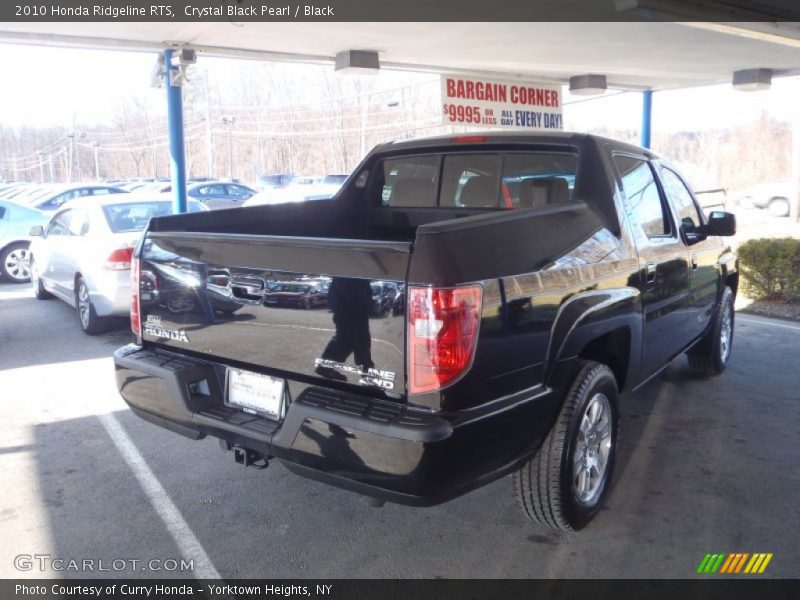 Crystal Black Pearl / Black 2010 Honda Ridgeline RTS