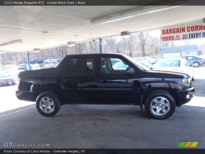 Crystal Black Pearl / Black 2010 Honda Ridgeline RTS