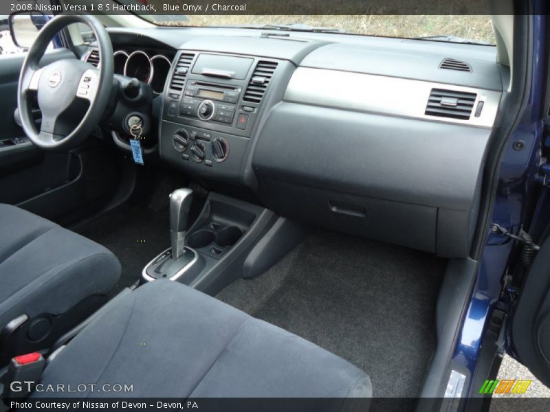 Blue Onyx / Charcoal 2008 Nissan Versa 1.8 S Hatchback